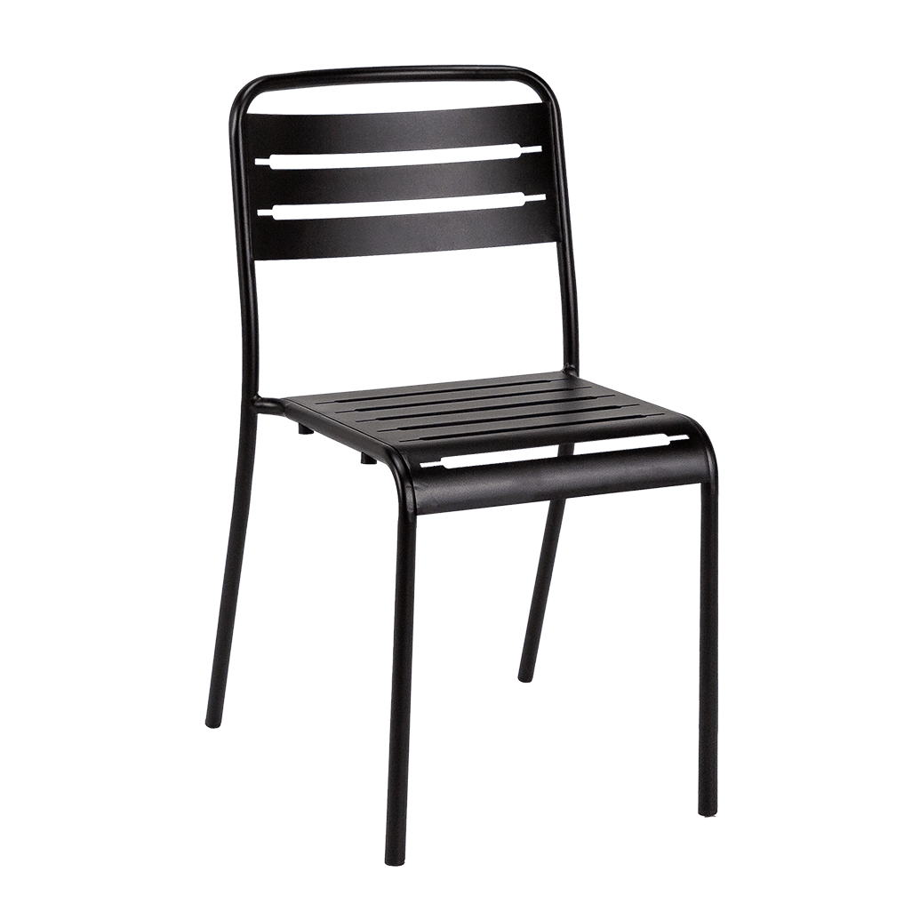 Louis-Black-Angled-Chairforce Louis Chair - Image 1