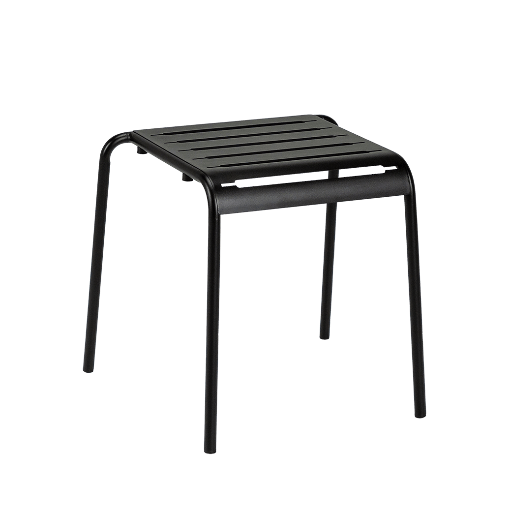 Louis45Stool-Black-Angled-Chairforce Louis Cafe Stool - Image 1