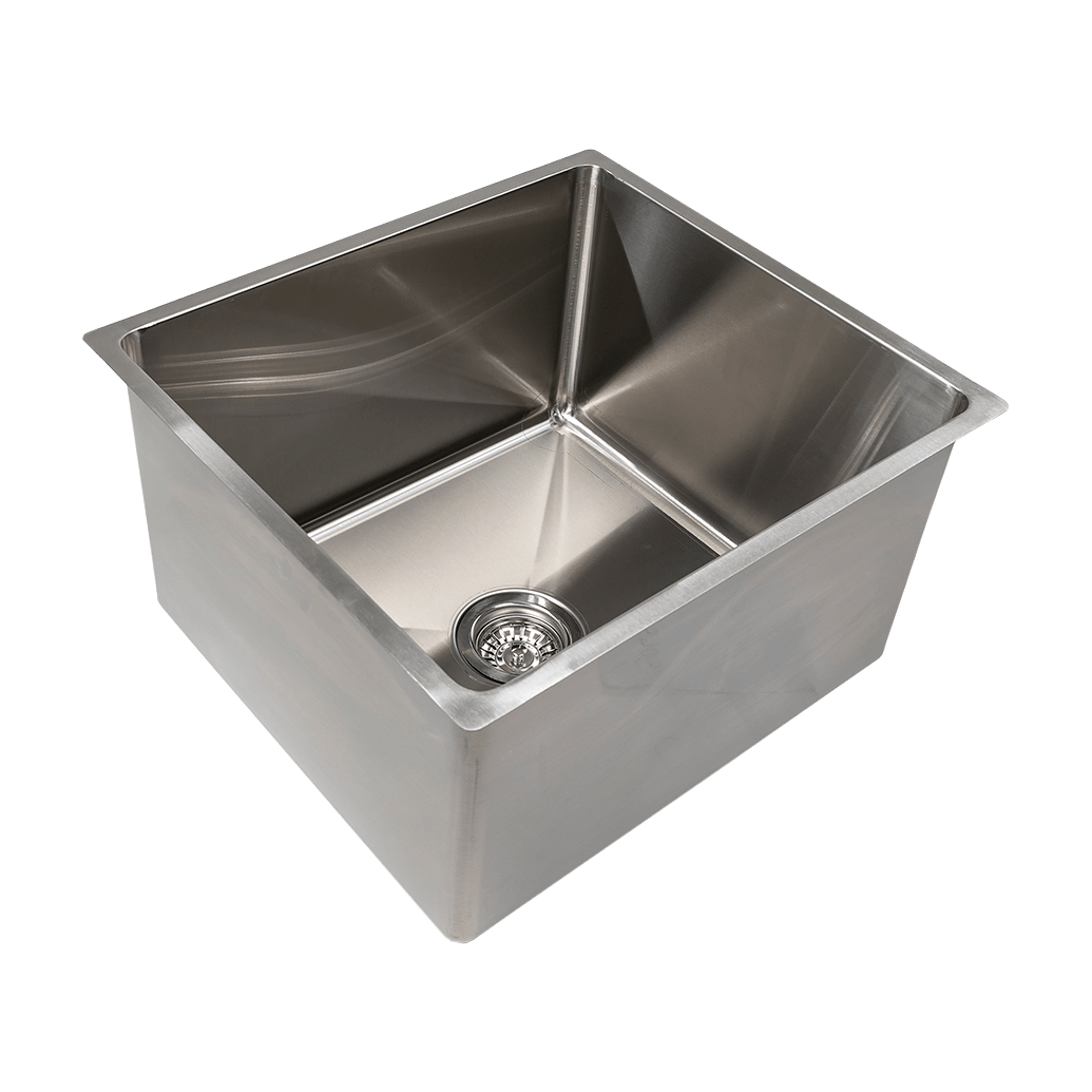 INS5045-sink-brayco Inset Bowl Stainless Steel 67Lt 500 x 450mm Sink - Image 1