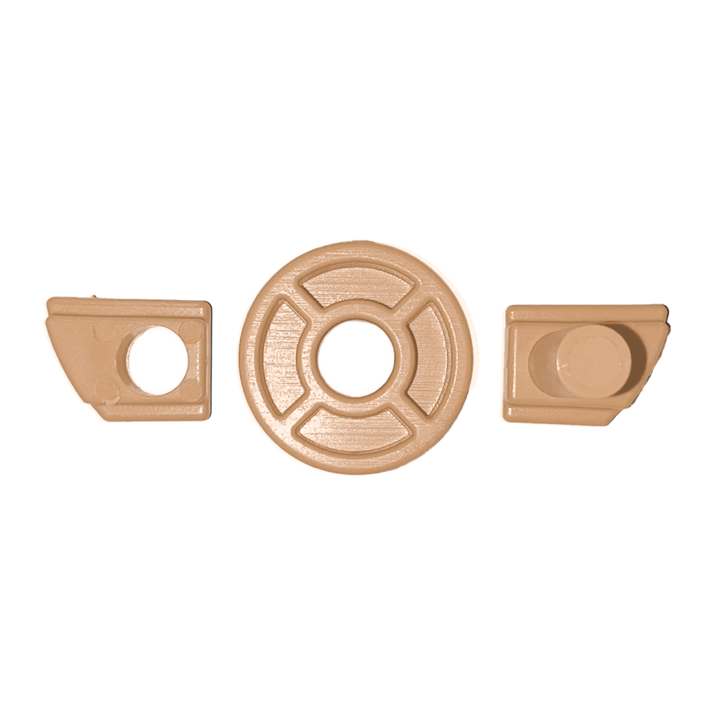 FEET-FC07-EZE WHEEL-BE Replacement Wheel for Eze Sun Lounger - Image 1