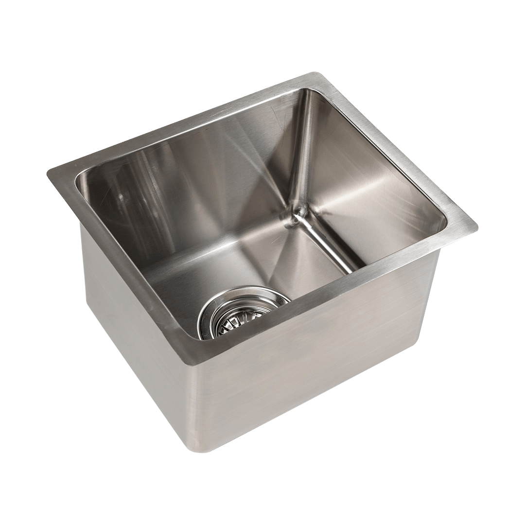 INS3025-angled-chairforce Handbasin Top In Bowl Stainless Steel 15Lt 300 x 250mm sink - Image 1