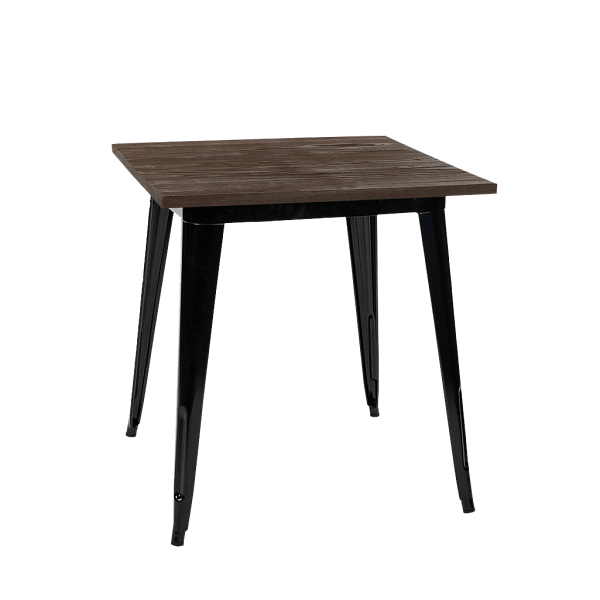70cm square tolix table