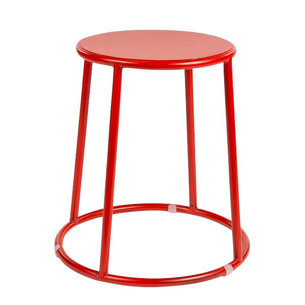 Bongo Low Stool Red