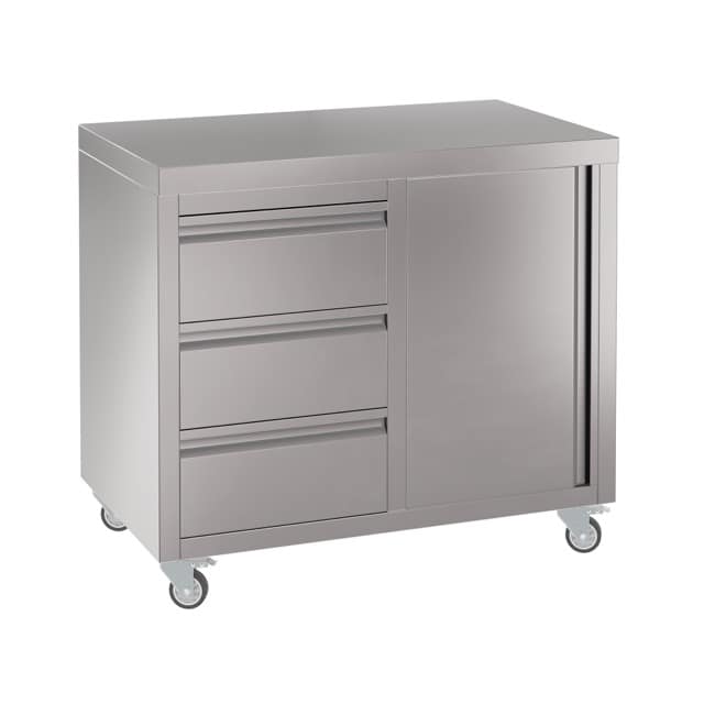 Stainless Steel BBQ Cabinet 100 x 70 x 90cm high - Image 2