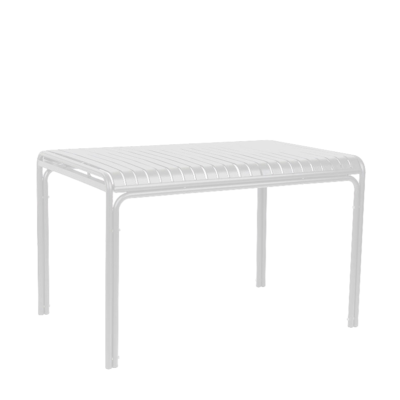 Luisa Aluminium Dining Table 120 x 80cm - Image 8