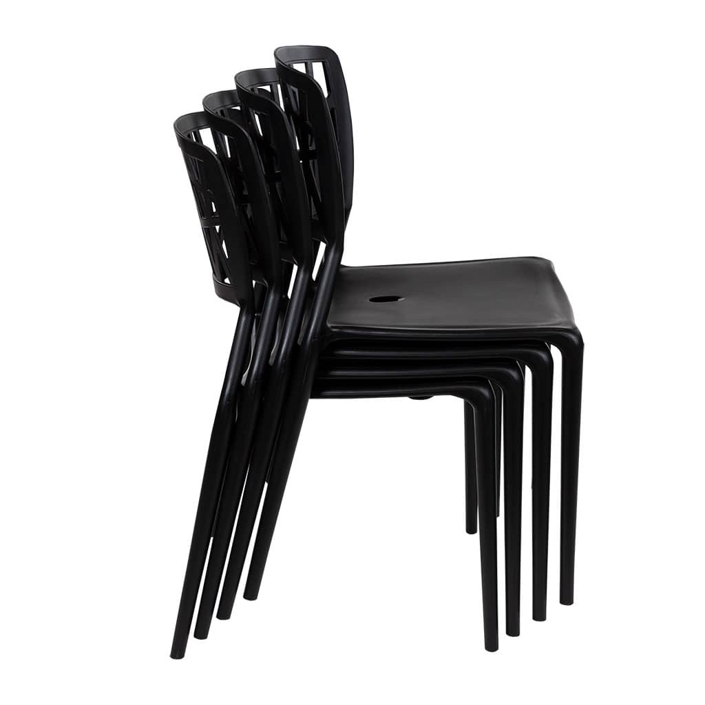 Cool black chairs outlet