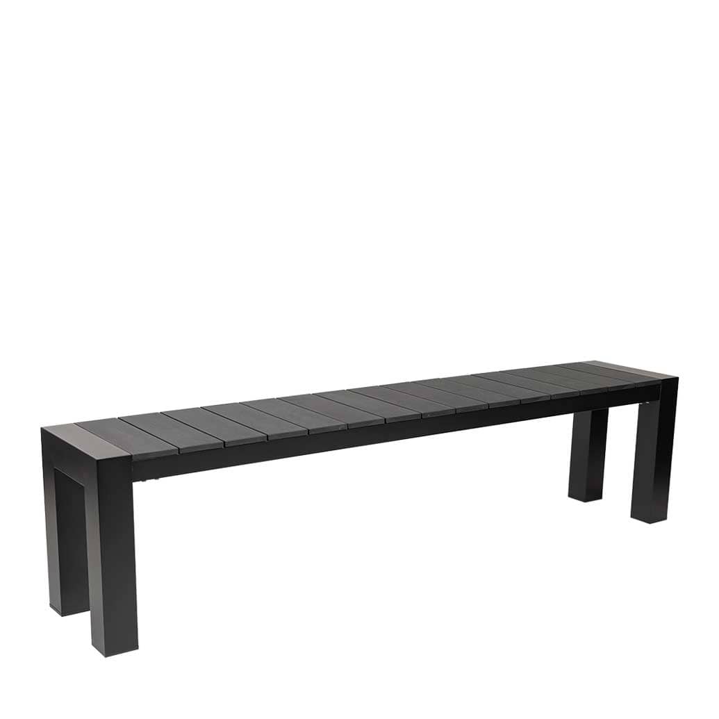 Black bench seat outdoor 2025