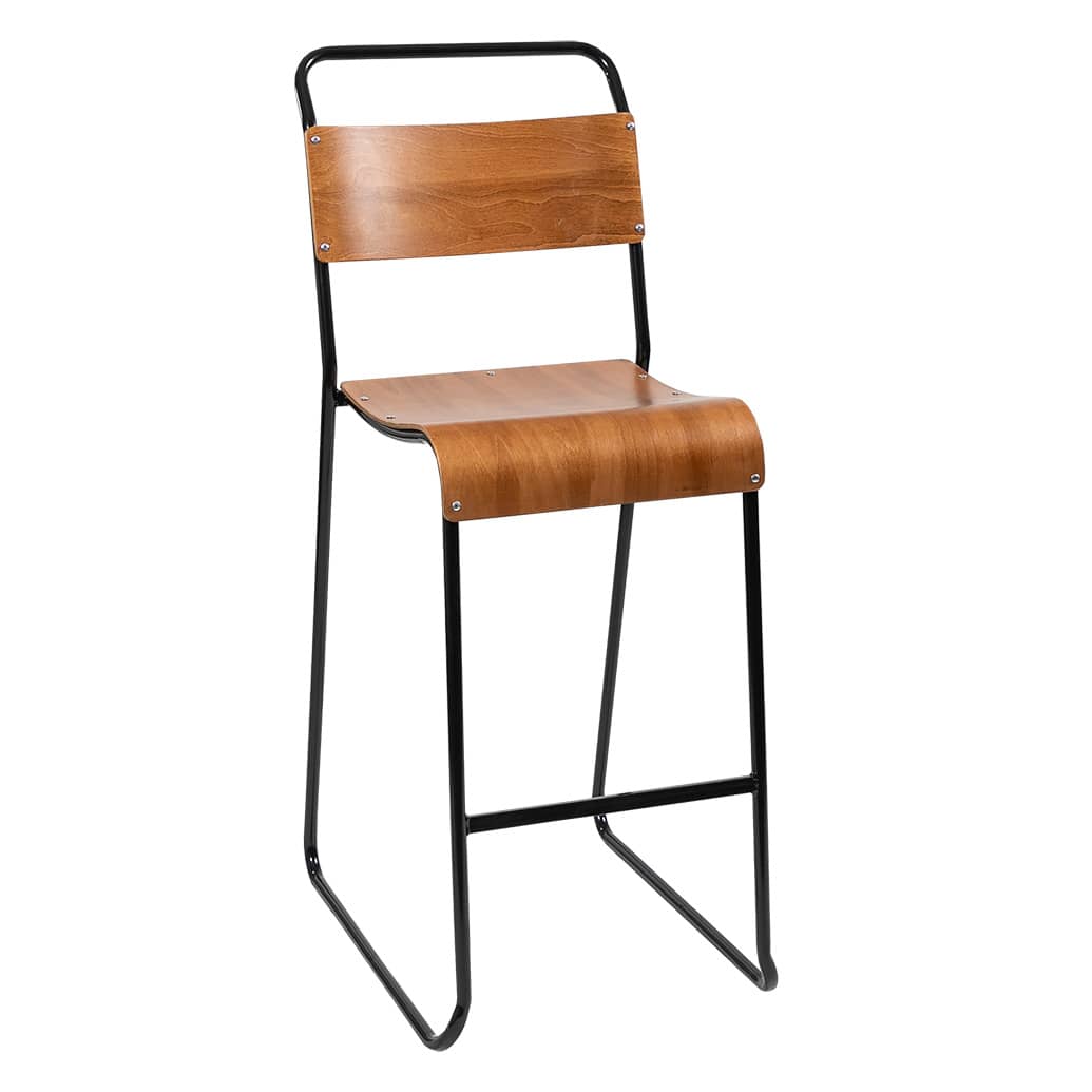 Erik Vintage School Bar Stool