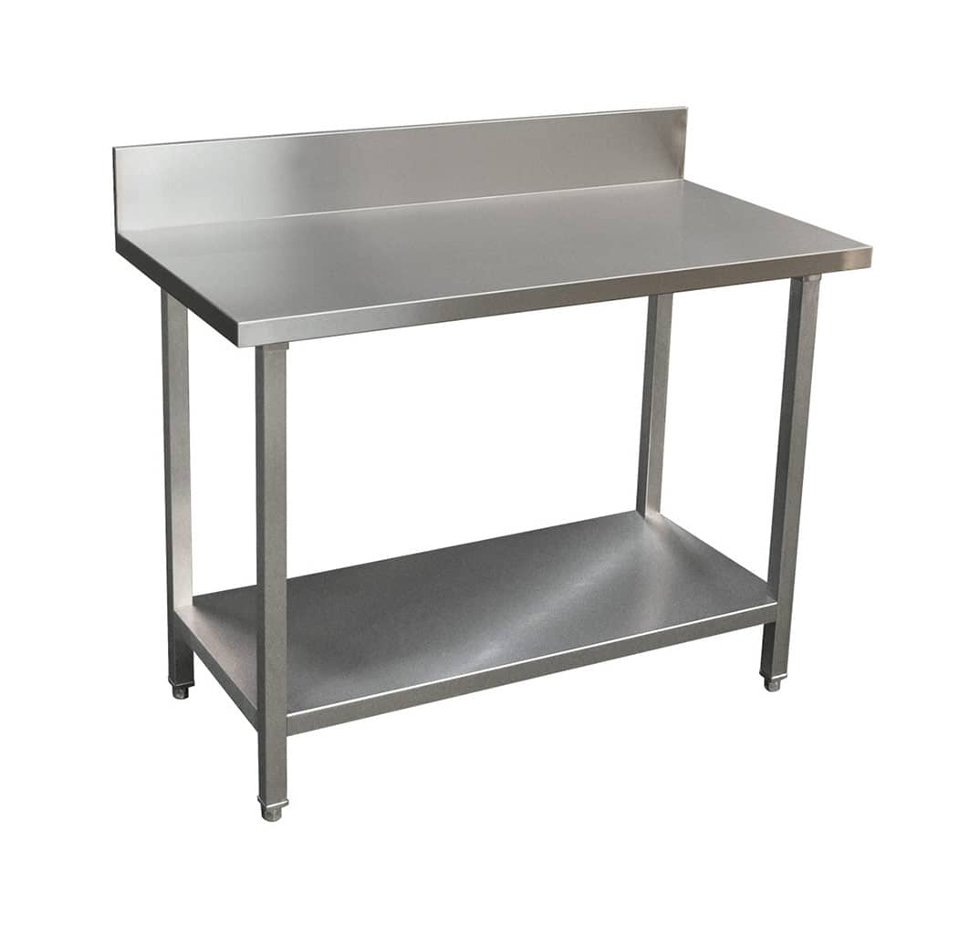 Premium Stainless Bench with Splashback (1200 X 610)-0