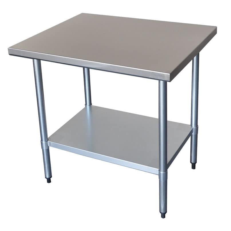 Commercial 304 Grade Stainless Steel Bench, 914 x 914 x 900mm high ...