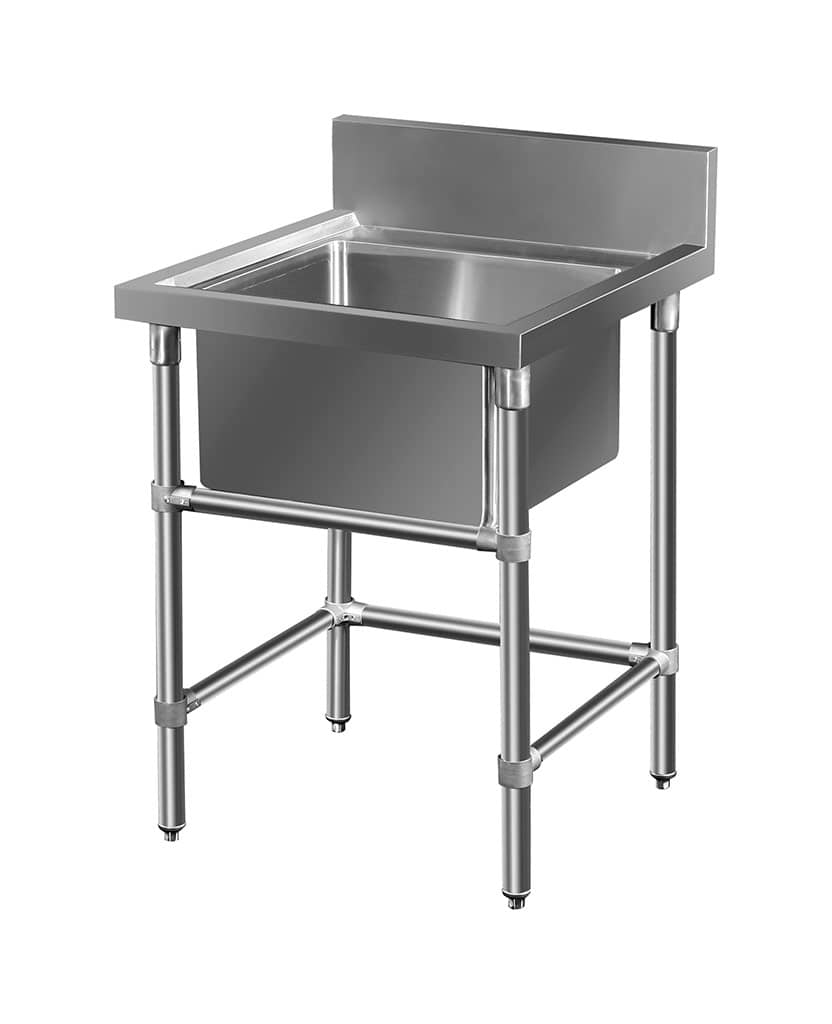 Stainless Restaurant Sink, 665 x 700 x 900mm high.