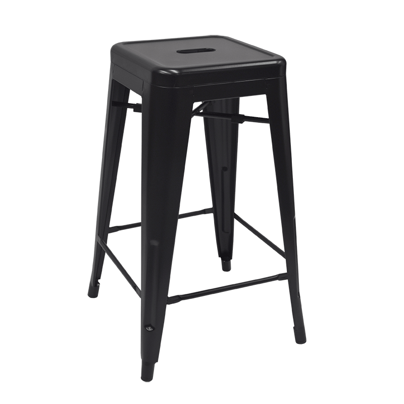 black matte bar stools