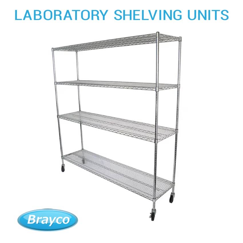 Buy Laboratory Shelving Units 4 Tier Lab Shelving System