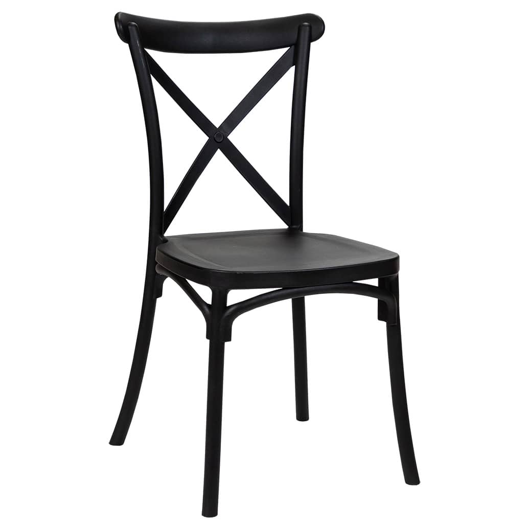Tolix Chairs | Replica Xavier Pauchard | Matt Black Tolix Chair
