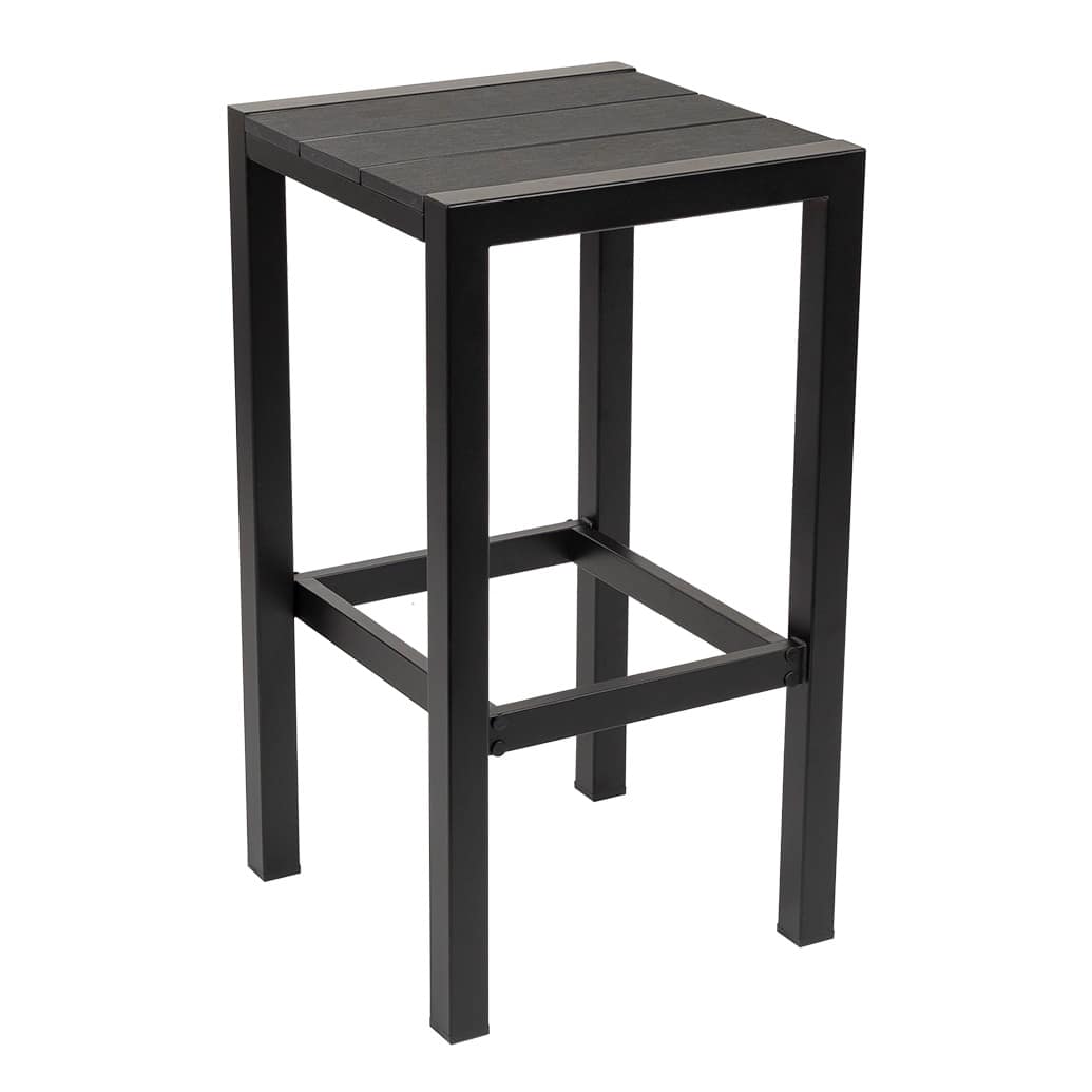 Cannes Aluminium & Polywood Outdoor Bar Stool
