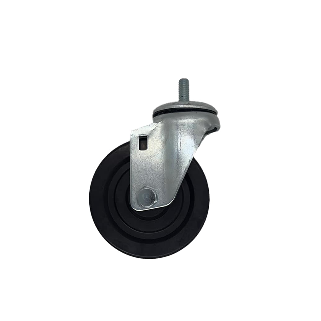 Set of 4 Castors for use with either epoxy or chrome wire shelving