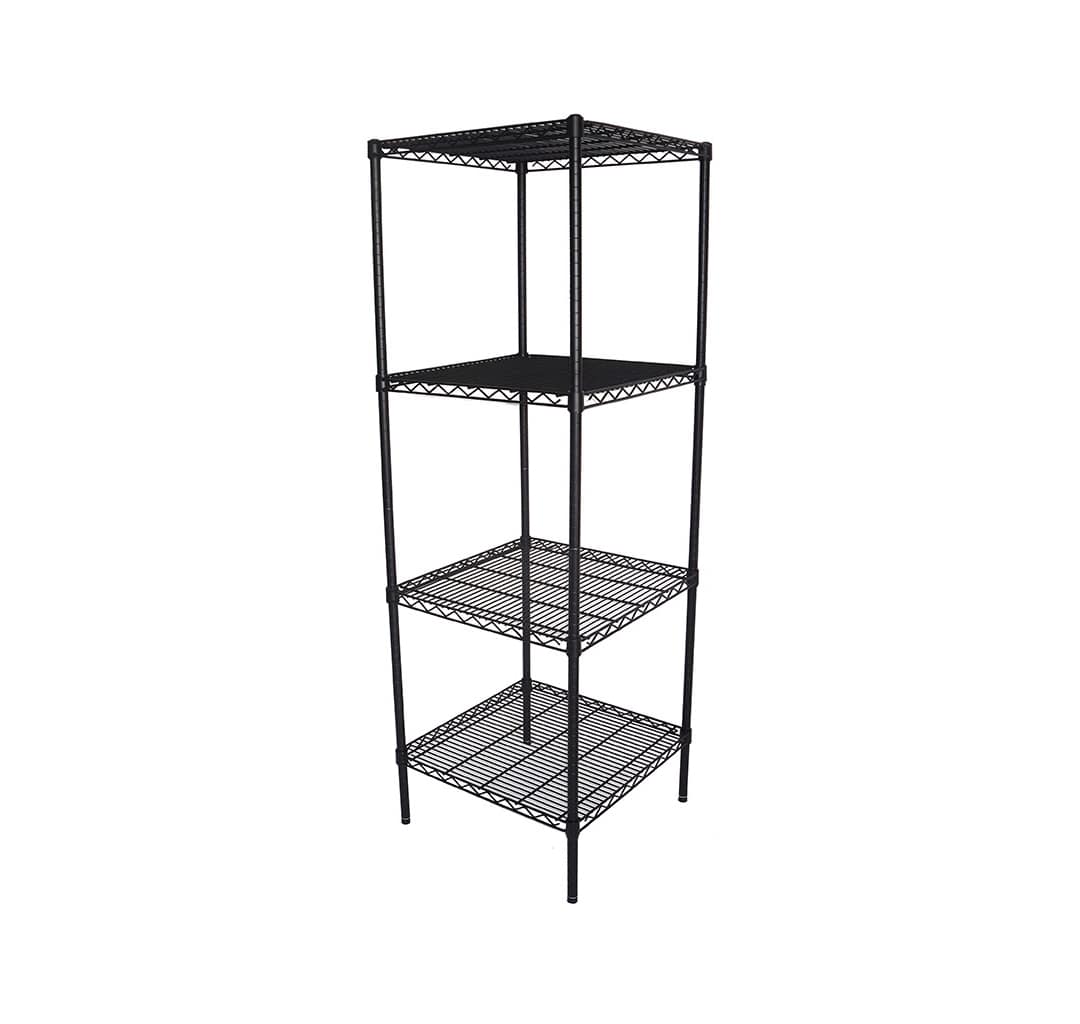 Epoxy Wire Shelving For Coolroom/Dry Store, 4 Tier, 610 X 610 deep x 1500mm high