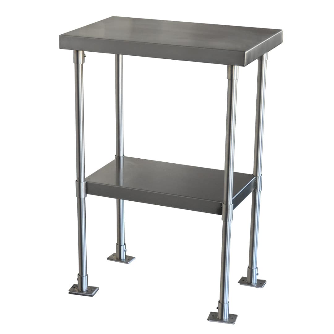 Stainless Steel Over Bench Shelf 2-Tier, 550 x 350mm