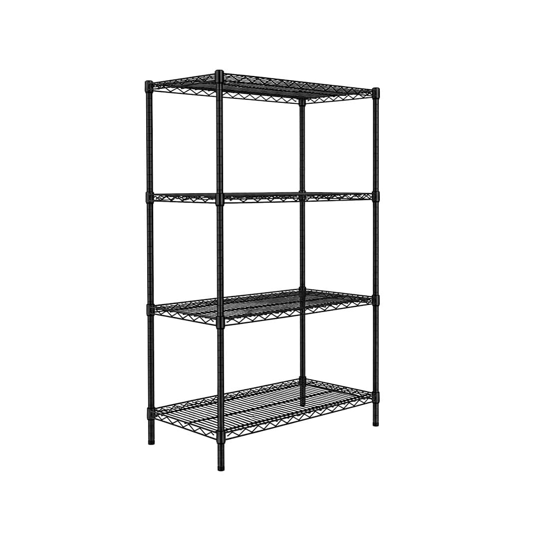 Epoxy Wire Shelving For Coolroom/Dry Store, 4 Tier, 762 X 457 deep x 1500mm high