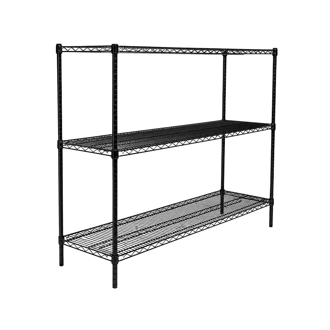 Epoxy Wire Shelving For Coolroom/Dry Store, 3 Tier, 914 wide x 305 deep x 900mm high