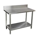Premium Stainless Bench with Splashback (1200 X 610)-0