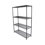 Epoxy Coolroom Shelves 4 Tier , 1219 X 457 deep x 1800mm high-0
