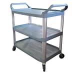 Polypropylene Trolley, 3-Tier With Castors, 890 X 510 x 845mm high-2350