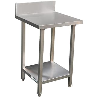 Premium Range Stainless Bench with Splashback (600 X 610)-0