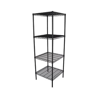 Epoxy Wire Coolroom Racking, 4 Tier, 610 X 610 deep x 1800mm high-0