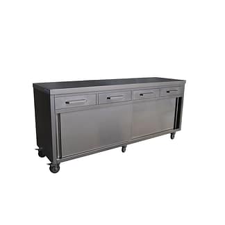 Stainless Steel Kitchen Cabinets, 2000 x 610 x 900mm high