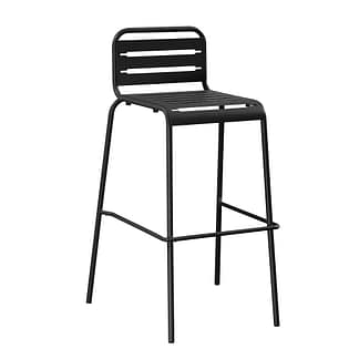 Louis Bar Stool with Backrest