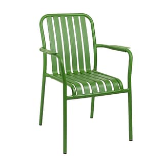 Santos Outdoor Dining Armchair - Red / Green