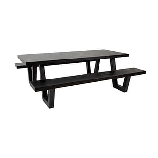 Wave Aluminium Outdoor Picnic Table 220cm