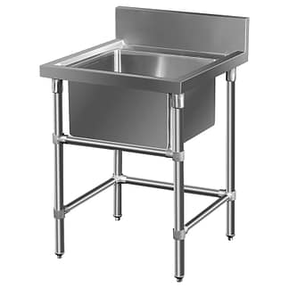 Stainless Restaurant Sink, 665 x 700 x 900mm high.