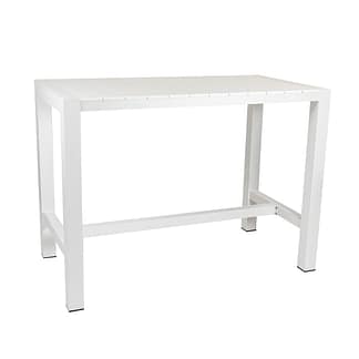 Cannes Aluminium Outdoor Bar Table with Polywood Top 151 x 80cm
