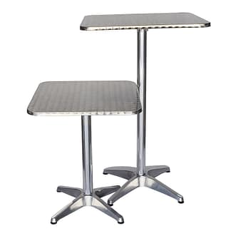 Miguel Folding Dining or Bar Height Table, 70 x 70cm