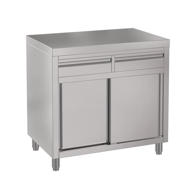 Stainless Cabinet, 900 x 610 x 900mm high