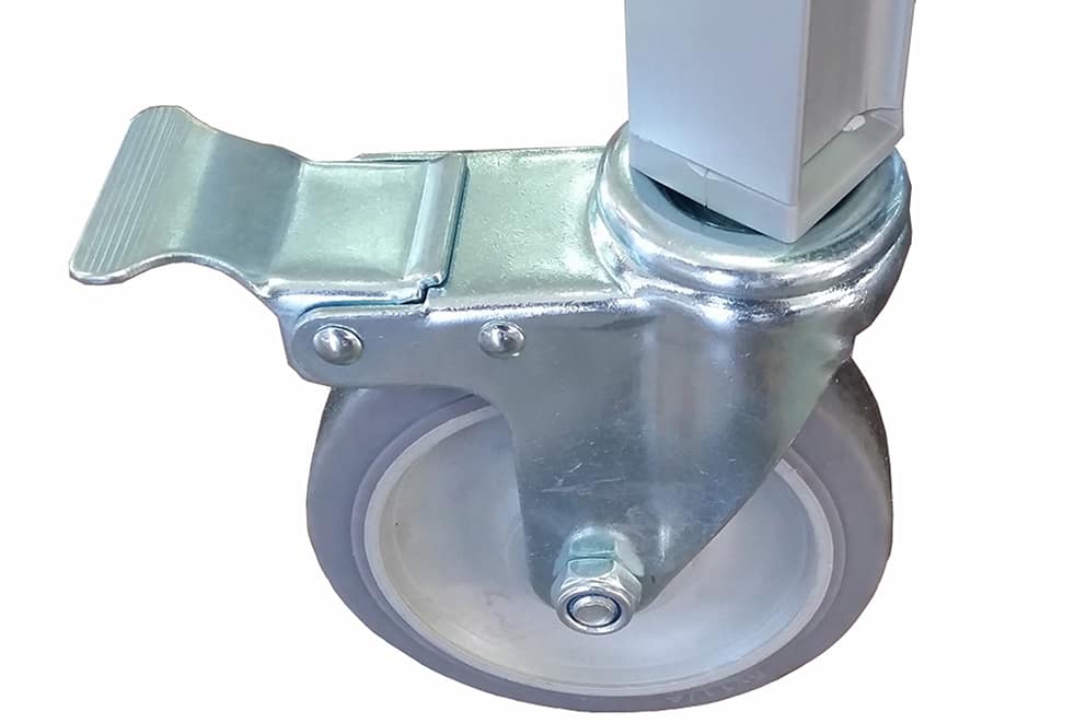 Set of 4 Castors For Premium Shelving Units