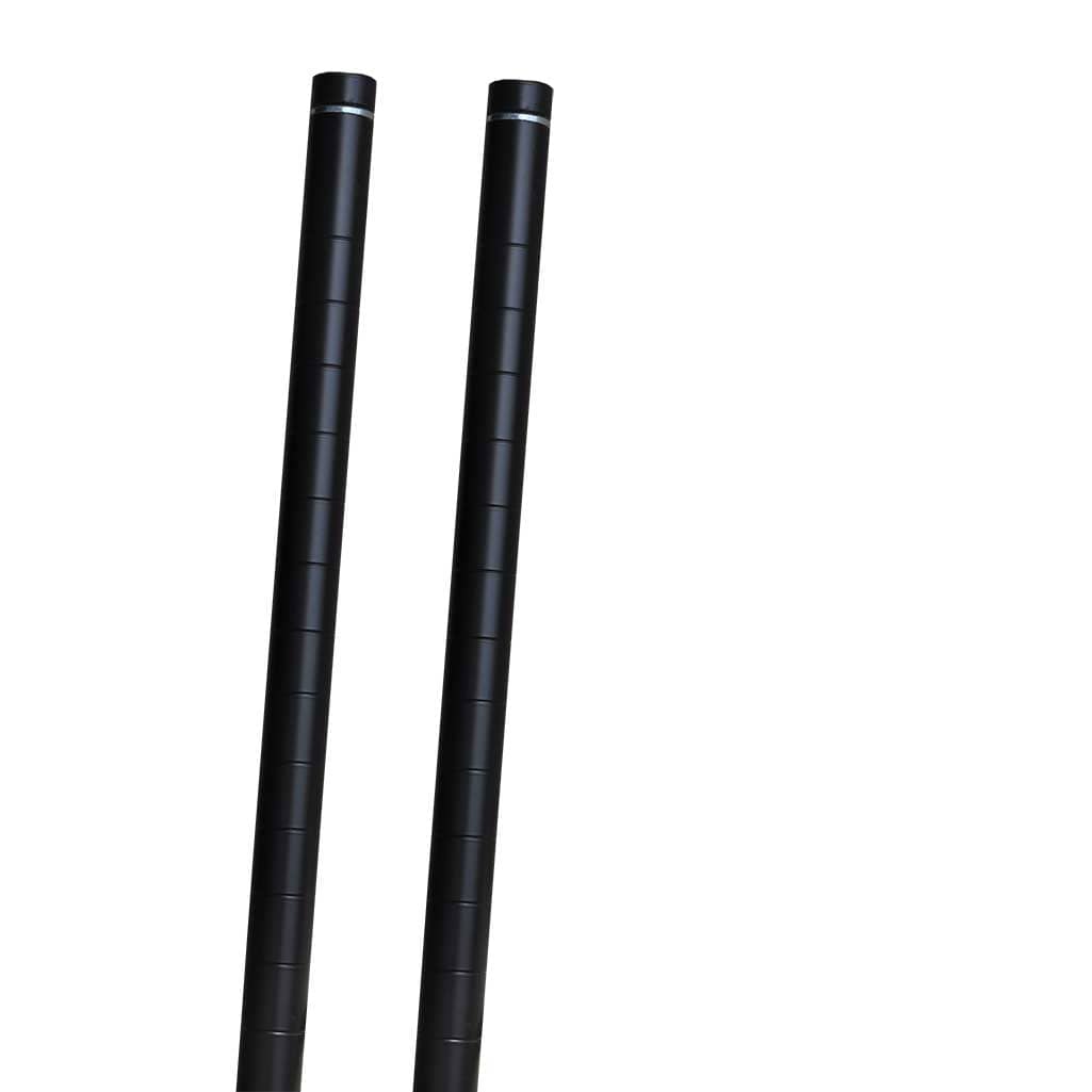 Set of 2 epoxy shelf posts