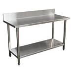 Premium Stainless Steel Splashback Bench (1500 X 610)-0