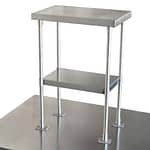 2-Tier Over Shelves for Commercial Kitchens, 550 x 350mm-0