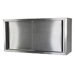 Stainless Steel Commercial Kitchen Wall Cabinet, 1200 x 380 x 600mm high.