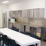 Stainless Wall Cabinet, 900 x 380 x 600mm high.