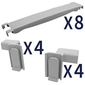 Corner Connection Pack for 610mm Deep Complete Bay