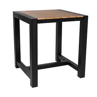 Corsica Aluminium & Polywood Outdoor Counter Table 84cm