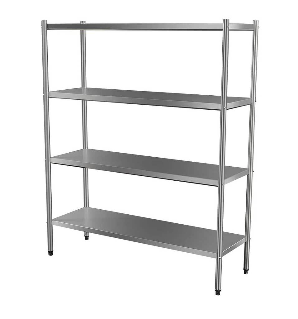 Stainless steel shelving racks discount