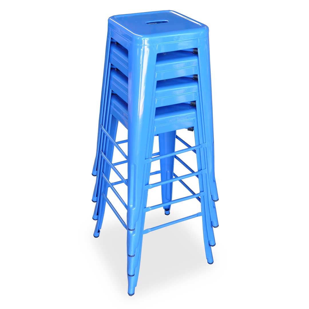 Replica Xavier Pauchard Tolix Stool Blue