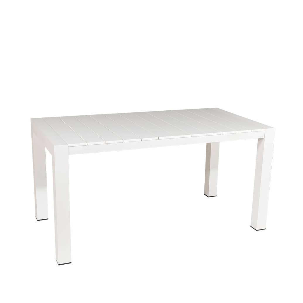 Corsica Aluminium Outdoor Dining Table with Polywood Top 151 x 80cm