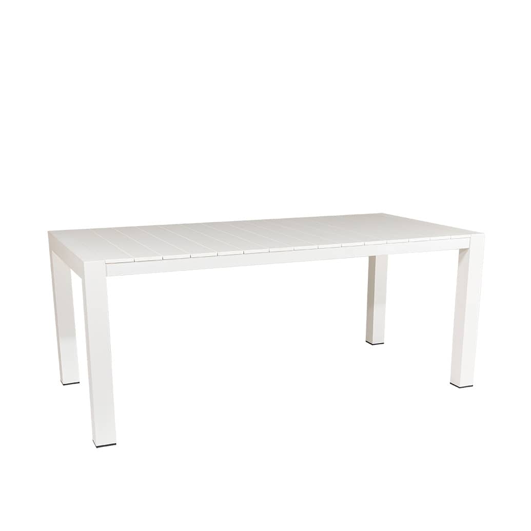 Corsica Aluminium Outdoor Dining Table with Polywood Top 185 x 90cm