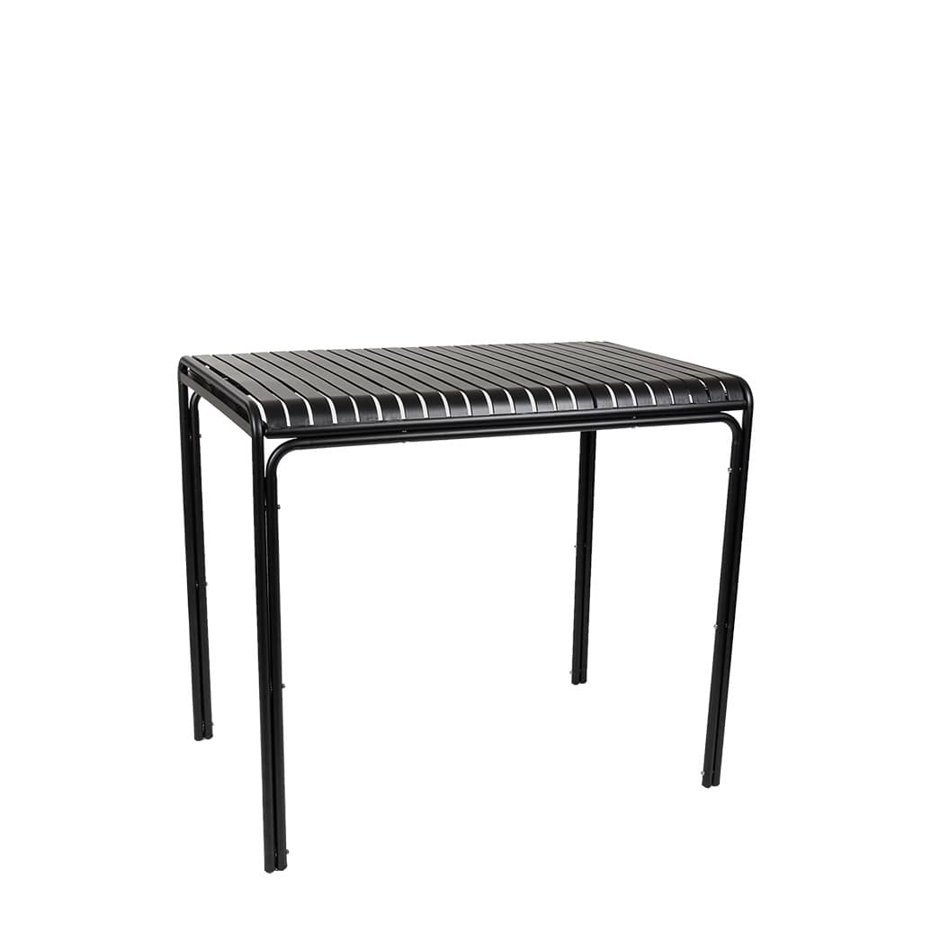 Luisa Aluminium Bar Table Table 120 x 80cm